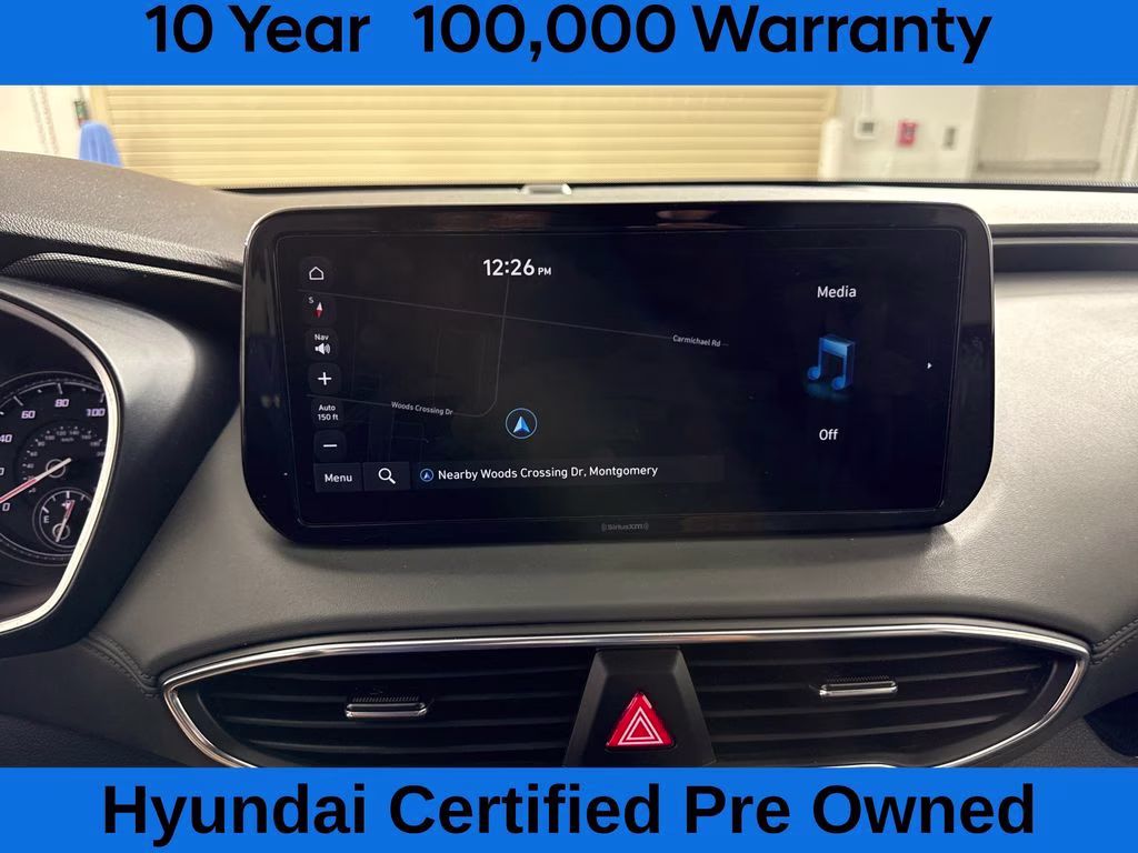 2023 Portofino Gray Hyundai Santa Fe SEL FWD SUV