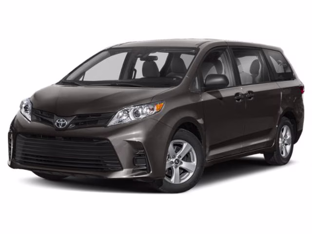 2018 Gray Toyota Sienna XLE FWD Van