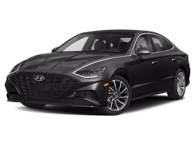 2022 Portofino Gray Hyundai Sonata Limited FWD Sedan