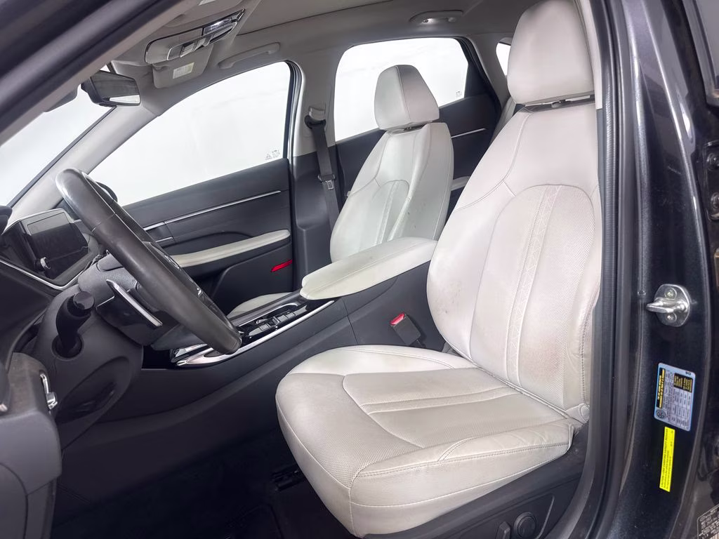 2022 Portofino Gray Hyundai Sonata Limited FWD Sedan