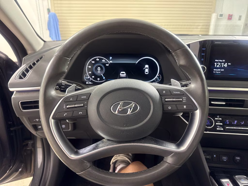 2022 Portofino Gray Hyundai Sonata Limited FWD Sedan