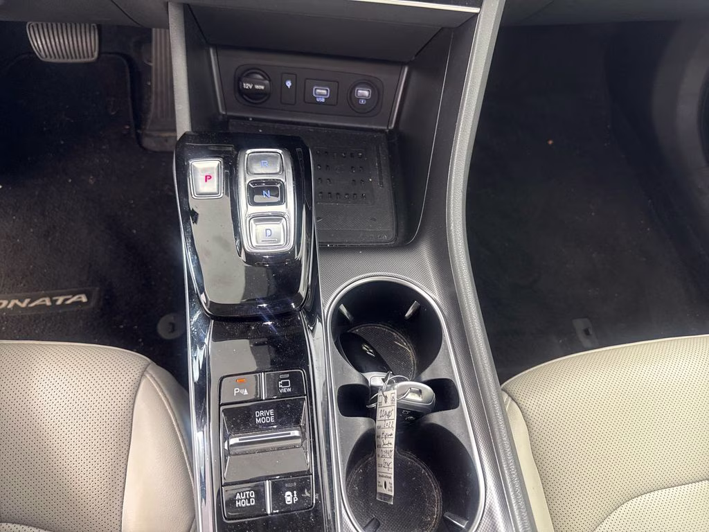 2022 Portofino Gray Hyundai Sonata Limited FWD Sedan