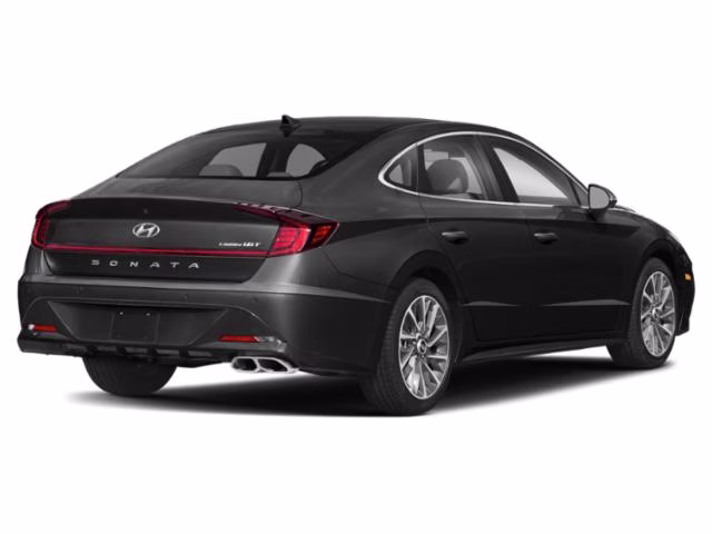 2022 Portofino Gray Hyundai Sonata Limited FWD Sedan