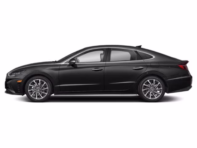 2022 Portofino Gray Hyundai Sonata Limited FWD Sedan