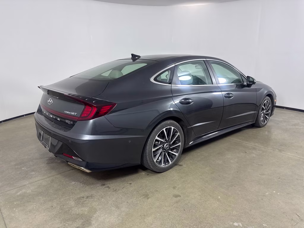 2022 Portofino Gray Hyundai Sonata Limited FWD Sedan
