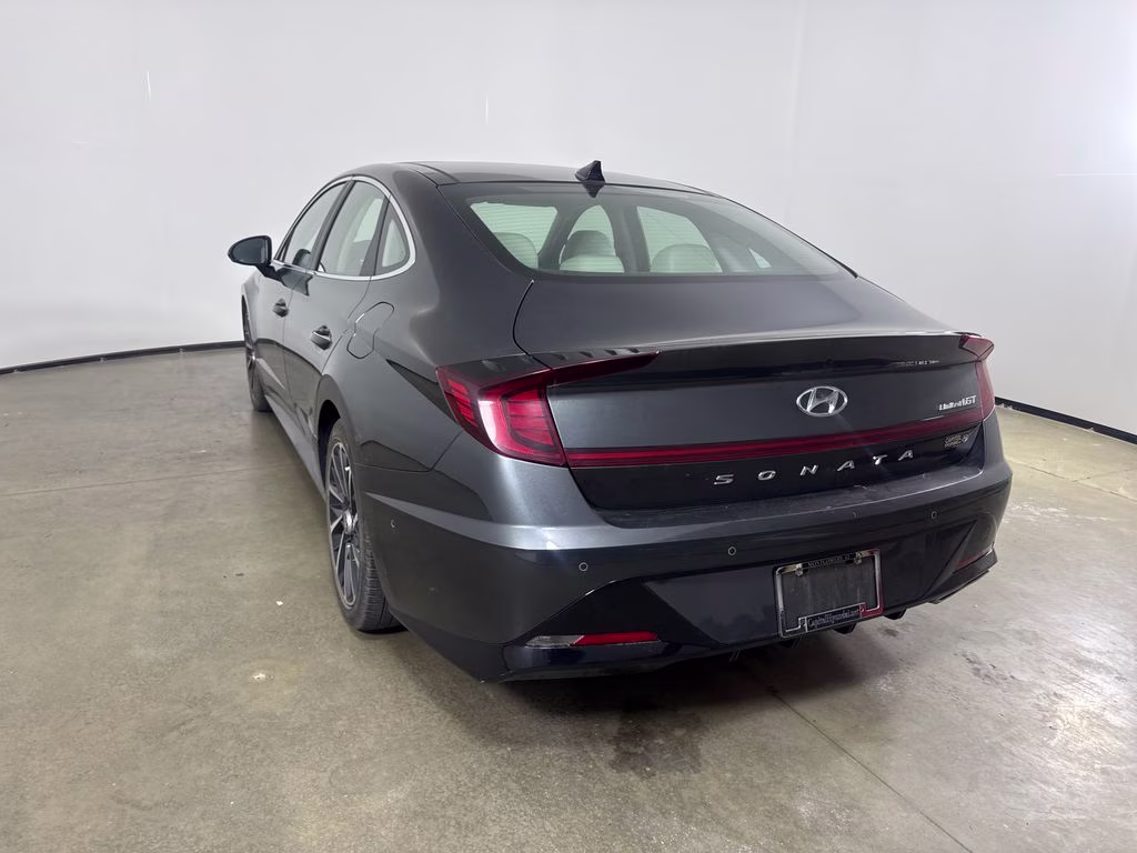 2022 Portofino Gray Hyundai Sonata Limited FWD Sedan
