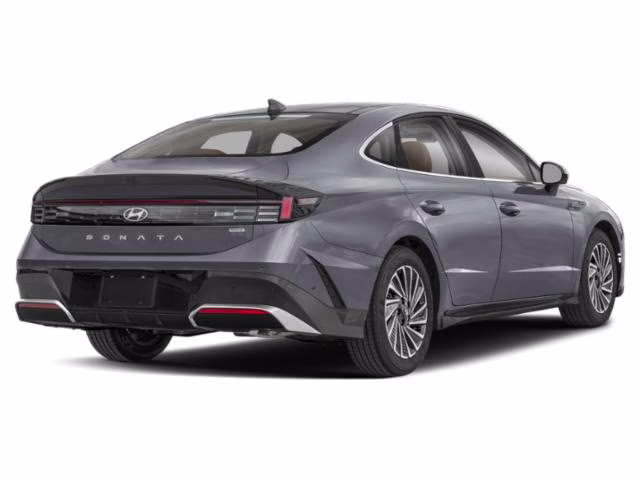2024 Portofino Gray Hyundai Sonata Hybrid Limited FWD Sedan