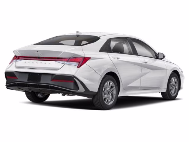 2024 Serenity White Hyundai Elantra SEL FWD Sedan