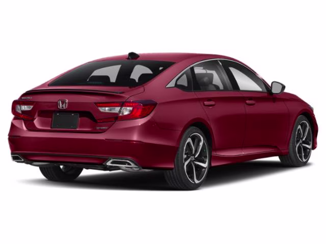 2021 Red Honda Accord Sport 2.0T FWD Sedan
