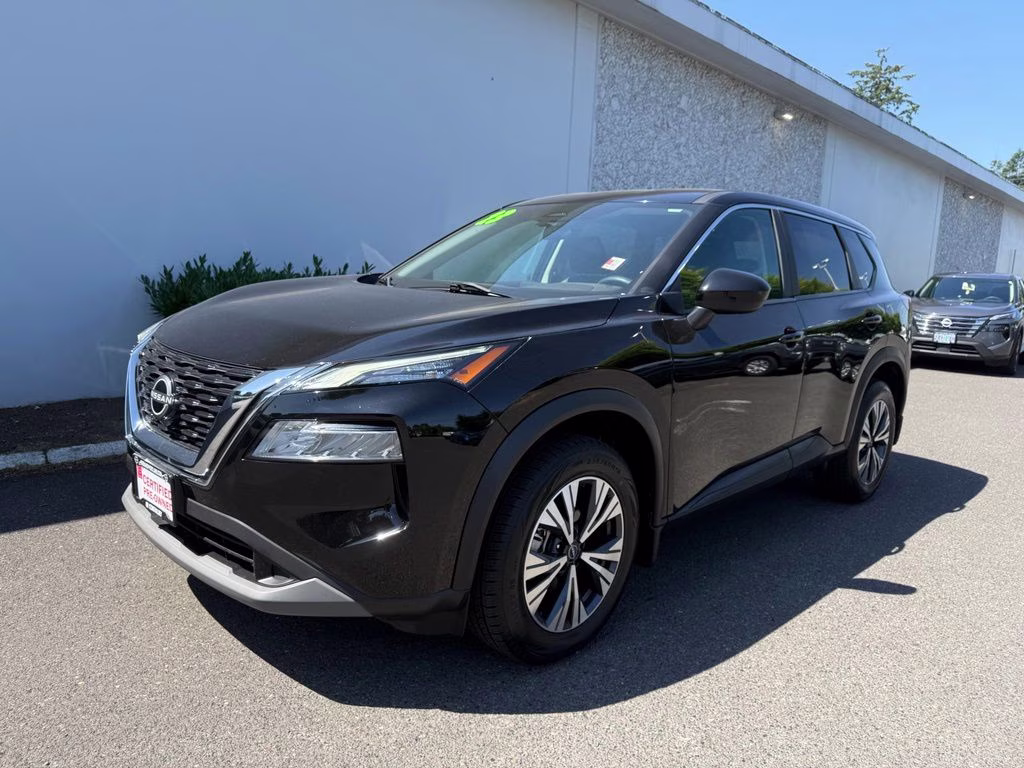 2023 Super Black Nissan Rogue SV AWD SUV