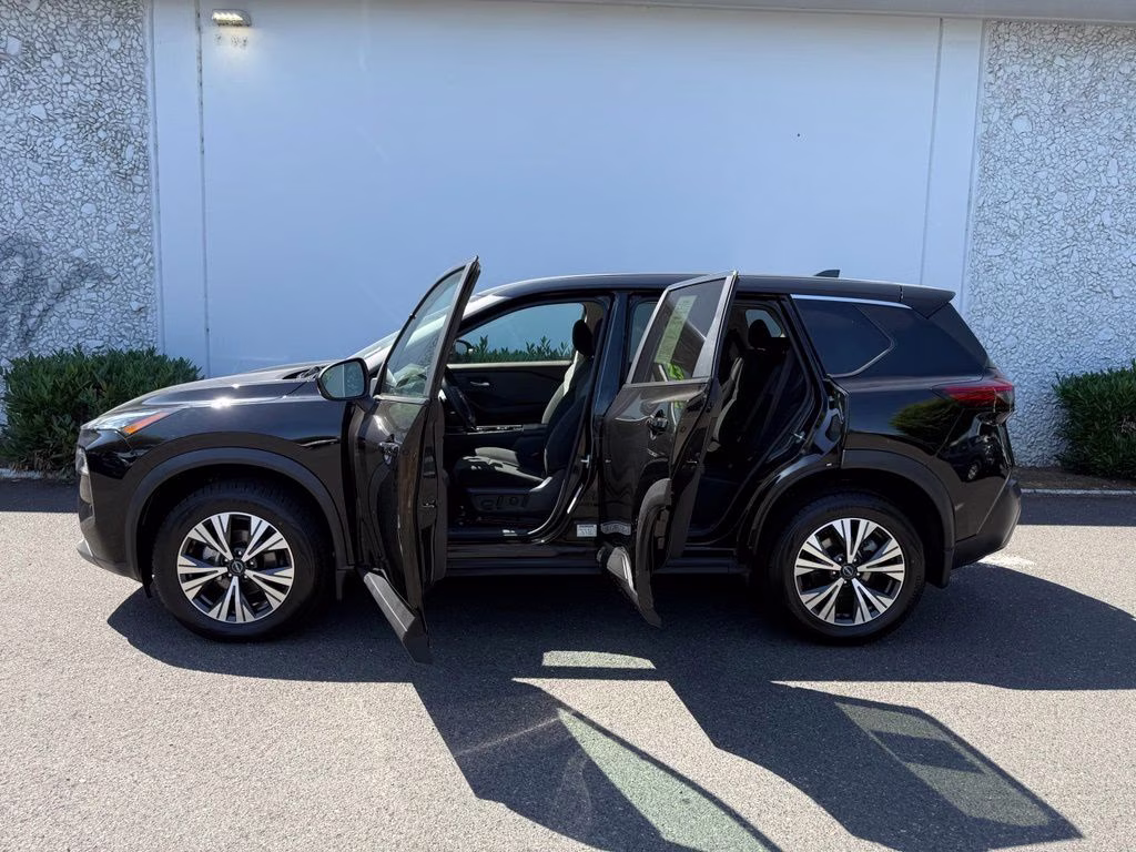 2023 Super Black Nissan Rogue SV AWD SUV