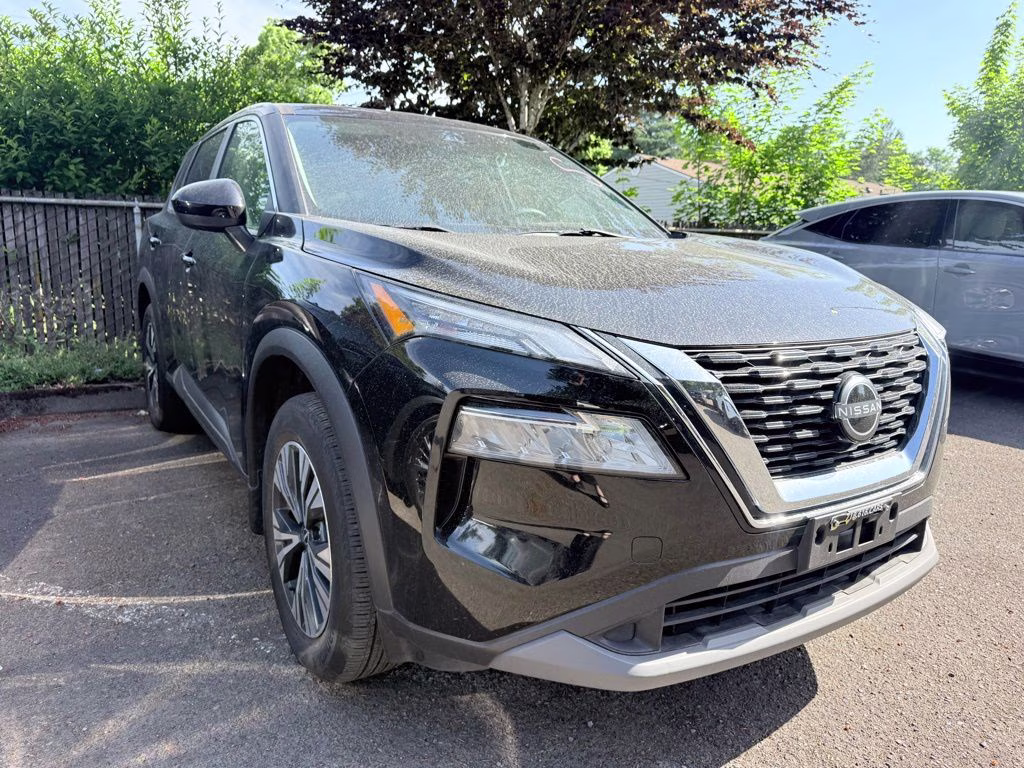 2023 Super Black Nissan Rogue SV AWD SUV