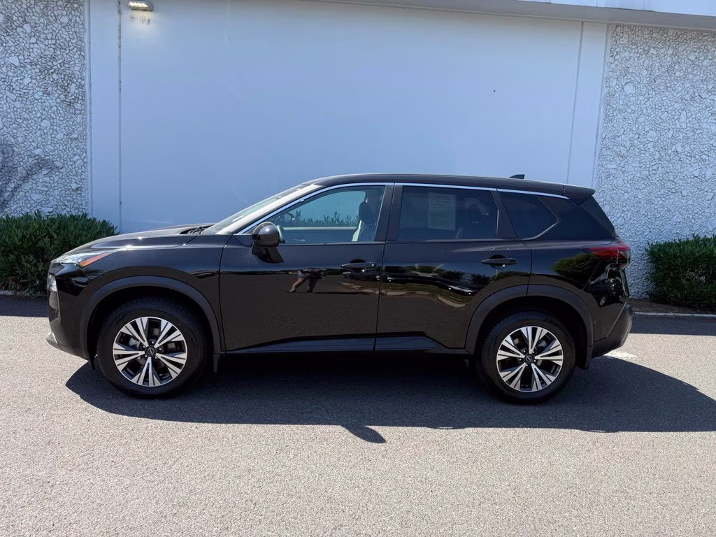 2023 Super Black Nissan Rogue SV AWD SUV