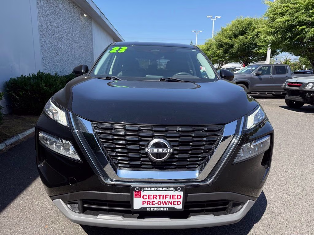 2023 Super Black Nissan Rogue SV AWD SUV