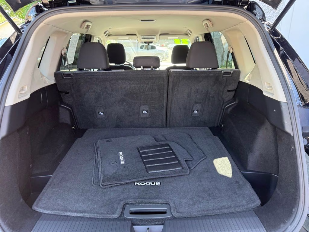 2023 Super Black Nissan Rogue SV AWD SUV