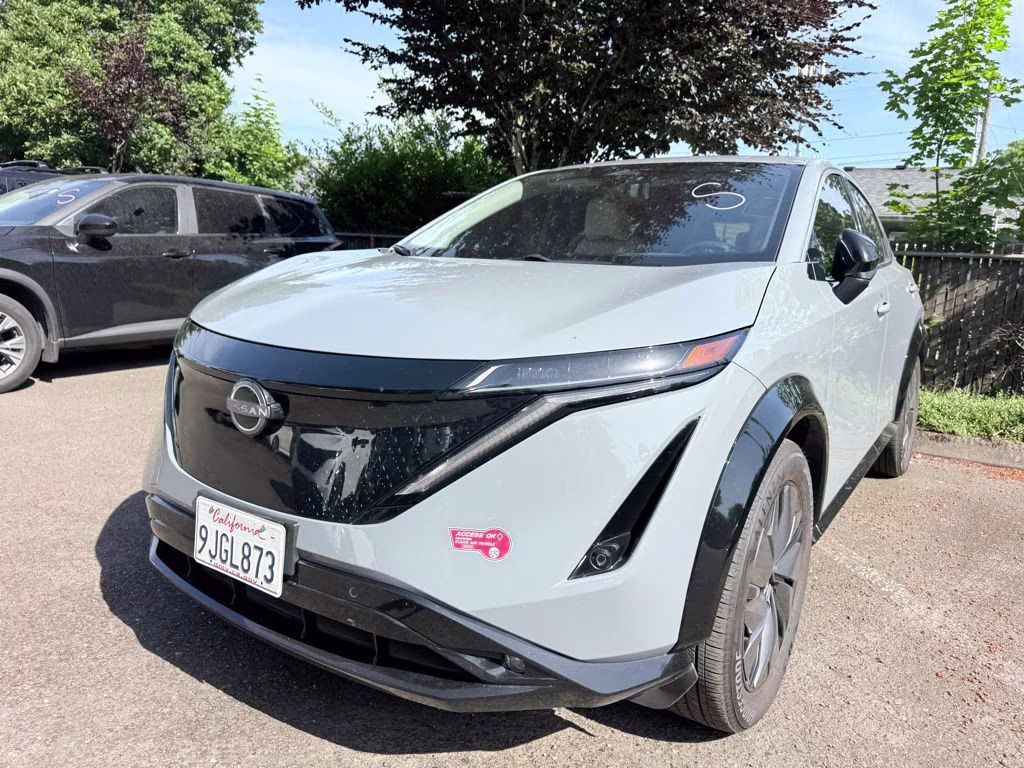 2023 Boulder Gray Pearl Nissan ARIYA EVOLVE+ FWD SUV