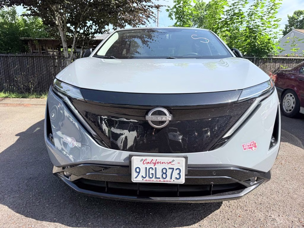 2023 Boulder Gray Pearl Nissan ARIYA EVOLVE+ FWD SUV
