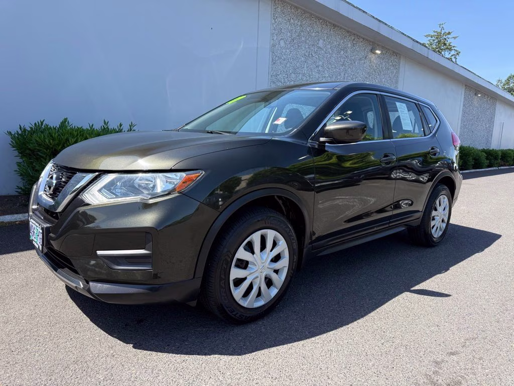 2017 Midnight Jade Nissan Rogue S FWD SUV