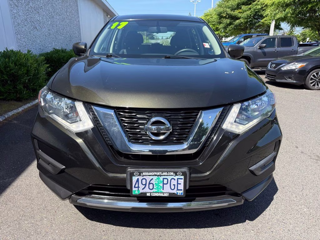 2017 Midnight Jade Nissan Rogue S FWD SUV