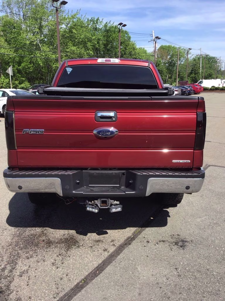 2014 Maroon Ford F-150 4X4 Truck
