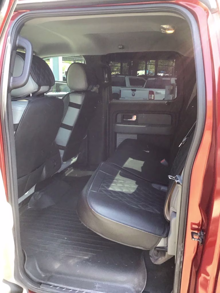 2014 Maroon Ford F-150 4X4 Truck