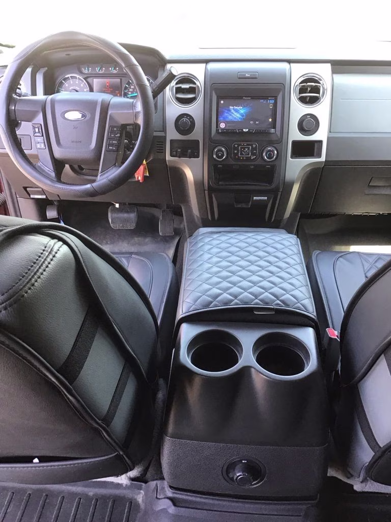 2014 Maroon Ford F-150 4X4 Truck