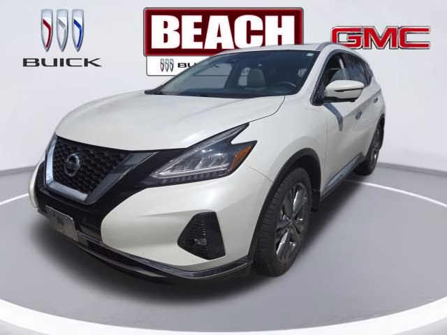 2019 Pearl White Tricoat Nissan Murano Platinum AWD SUV