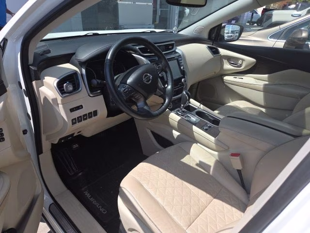 2019 Pearl White Tricoat Nissan Murano Platinum AWD SUV