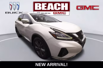2019 Pearl White Tricoat Nissan Murano Platinum AWD SUV
