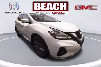2019 Pearl White Tricoat Nissan Murano Platinum AWD SUV