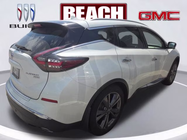 2019 Pearl White Tricoat Nissan Murano Platinum AWD SUV