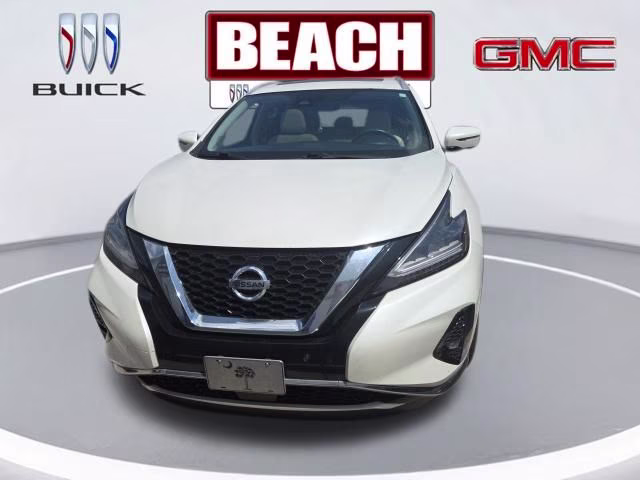 2019 Pearl White Tricoat Nissan Murano Platinum AWD SUV