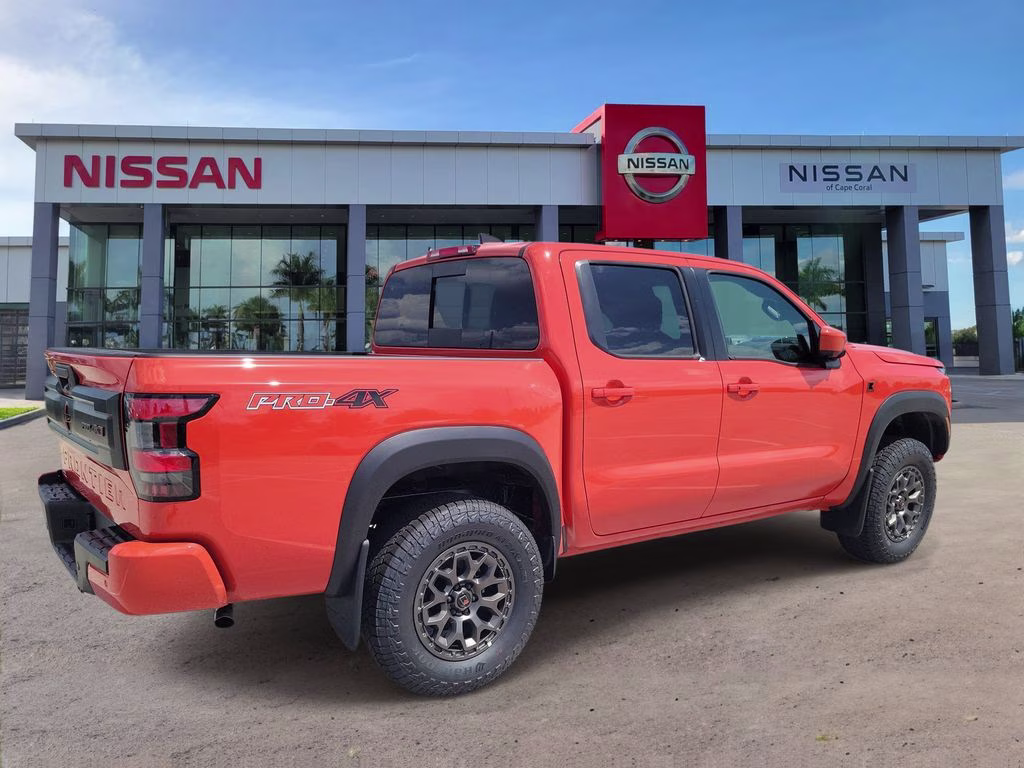 2026 Afterburn Orange Nissan Frontier PRO-4X 4X4 Truck