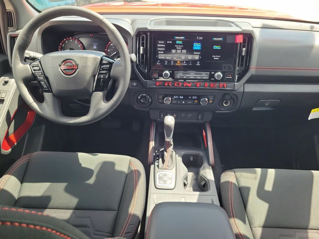 2026 Afterburn Orange Nissan Frontier PRO-4X 4X4 Truck
