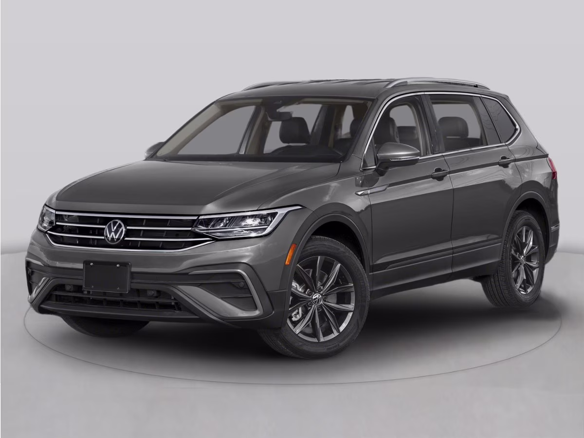 2022 Black Volkswagen Tiguan 2.0T SEL R-Line AWD SUV