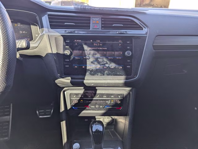 2022 Black Volkswagen Tiguan 2.0T SEL R-Line AWD SUV
