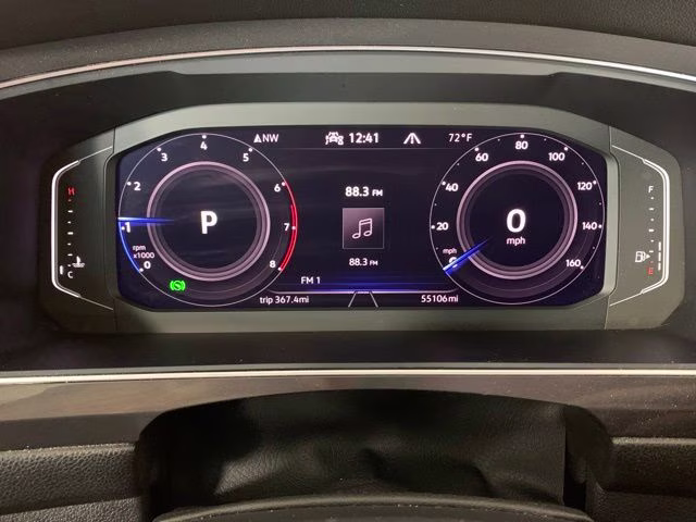 2022 Deep Black Pearl Volkswagen Tiguan 2.0T SEL R-Line AWD SUV