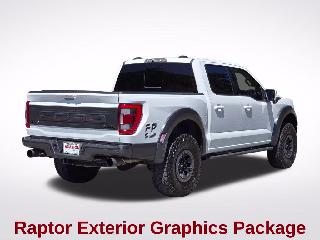 2023 Oxford White Ford F-150 Raptor 4X4 Truck