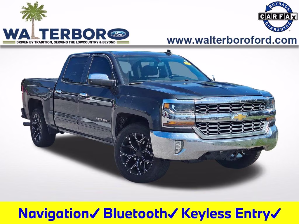 2017 Graphite Metallic Chevrolet Silverado 1500 LT RWD Truck