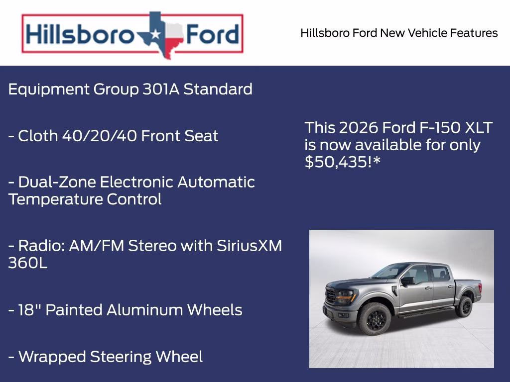 2026 Carbonized Gray Metallic Ford F-150 XLT 4X4 Truck
