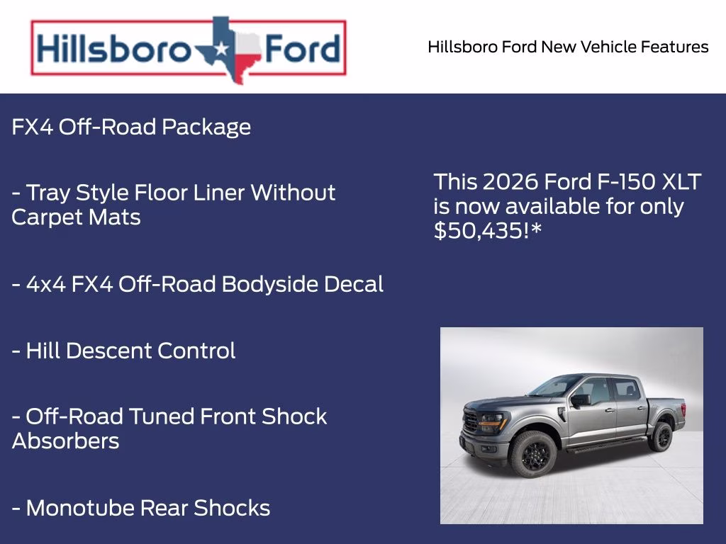 2026 Carbonized Gray Metallic Ford F-150 XLT 4X4 Truck
