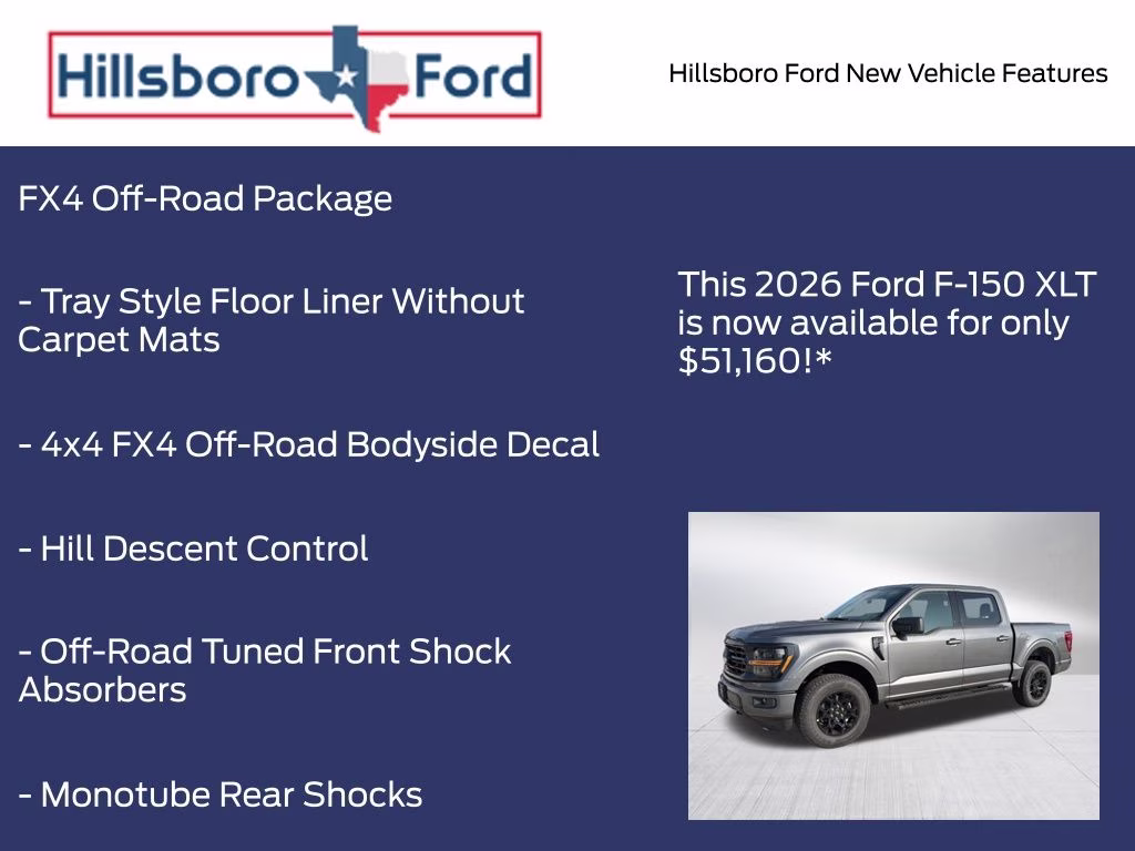 2026 Carbonized Gray Metallic Ford F-150 XLT 4X4 Truck