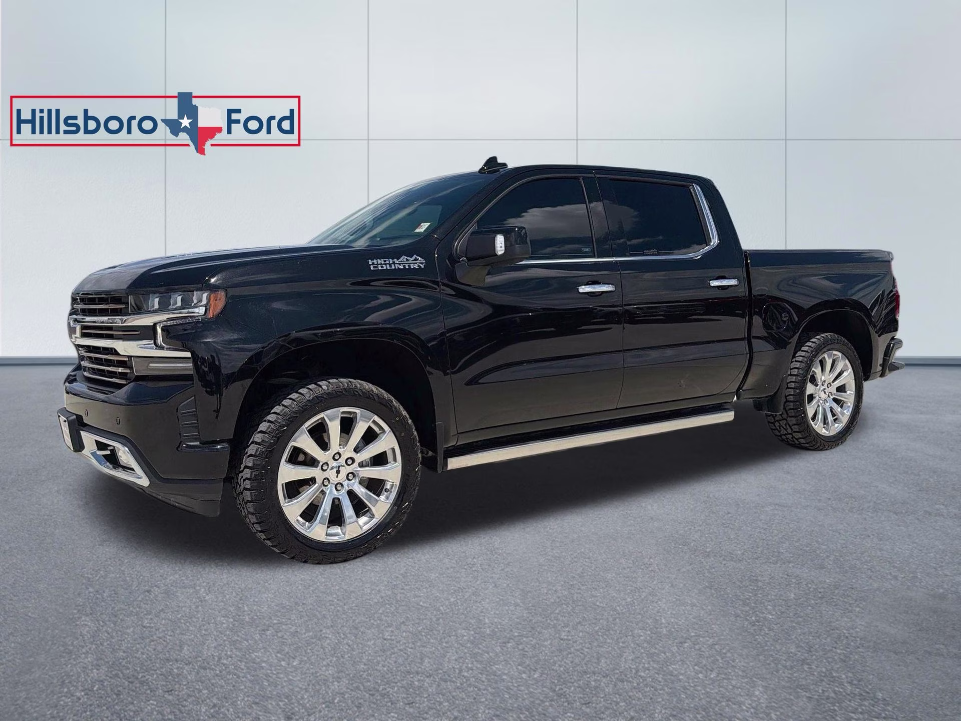 2021 Mosaic Black Metallic Chevrolet Silverado 1500 High Country 4X4 Truck