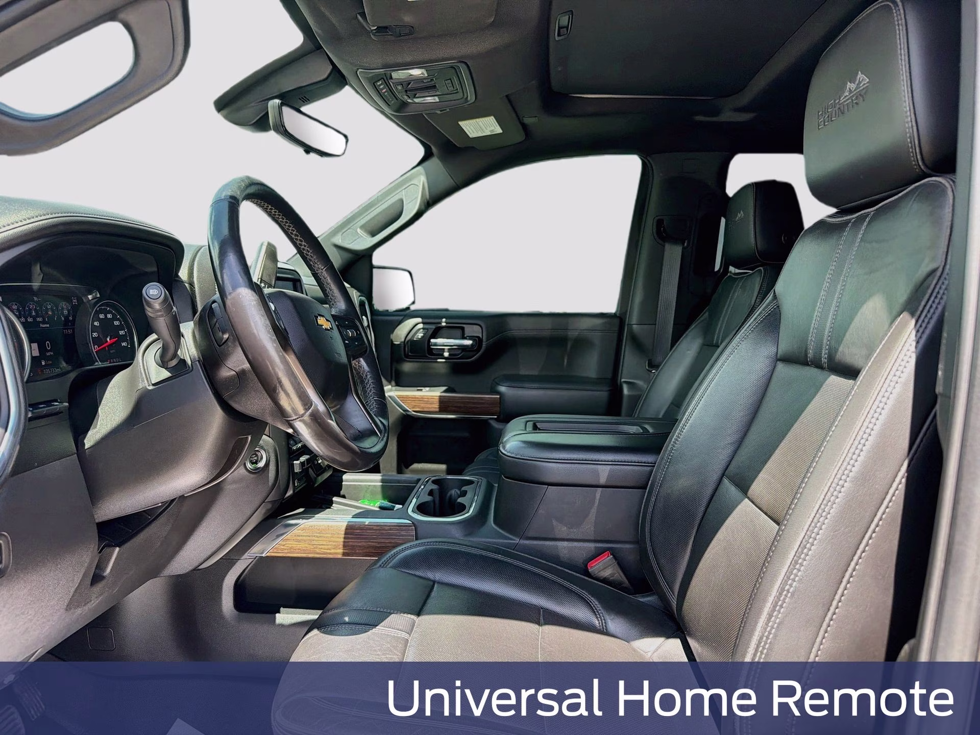 2021 Mosaic Black Metallic Chevrolet Silverado 1500 High Country 4X4 Truck