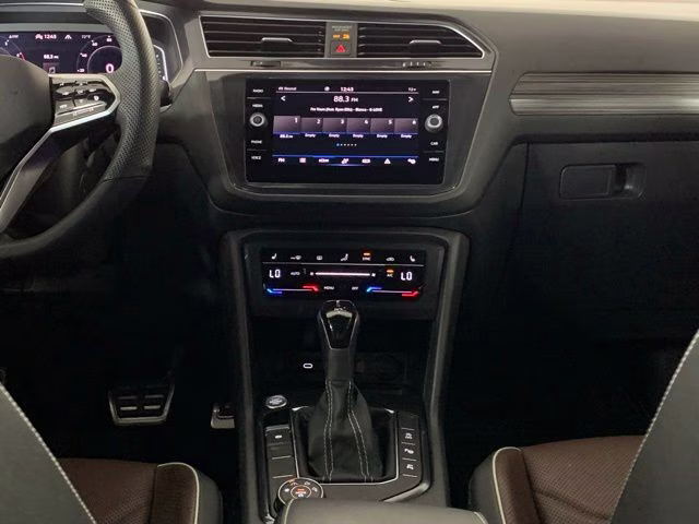 2022 Deep Black Pearl Volkswagen Tiguan 2.0T SEL R-Line AWD SUV
