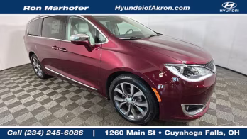 2017 Velvet Red Pearlcoat Chrysler Pacifica Limited FWD Van