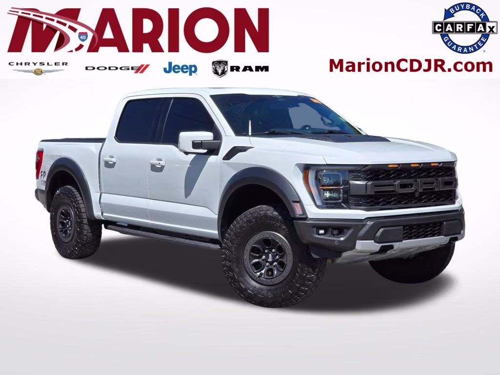 2023 Oxford White Ford F-150 Raptor 4X4 Truck