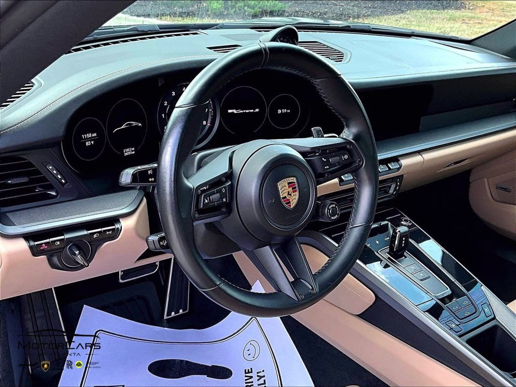2021 GT Silver Metallic Porsche 911 Carrera S RWD Coupe