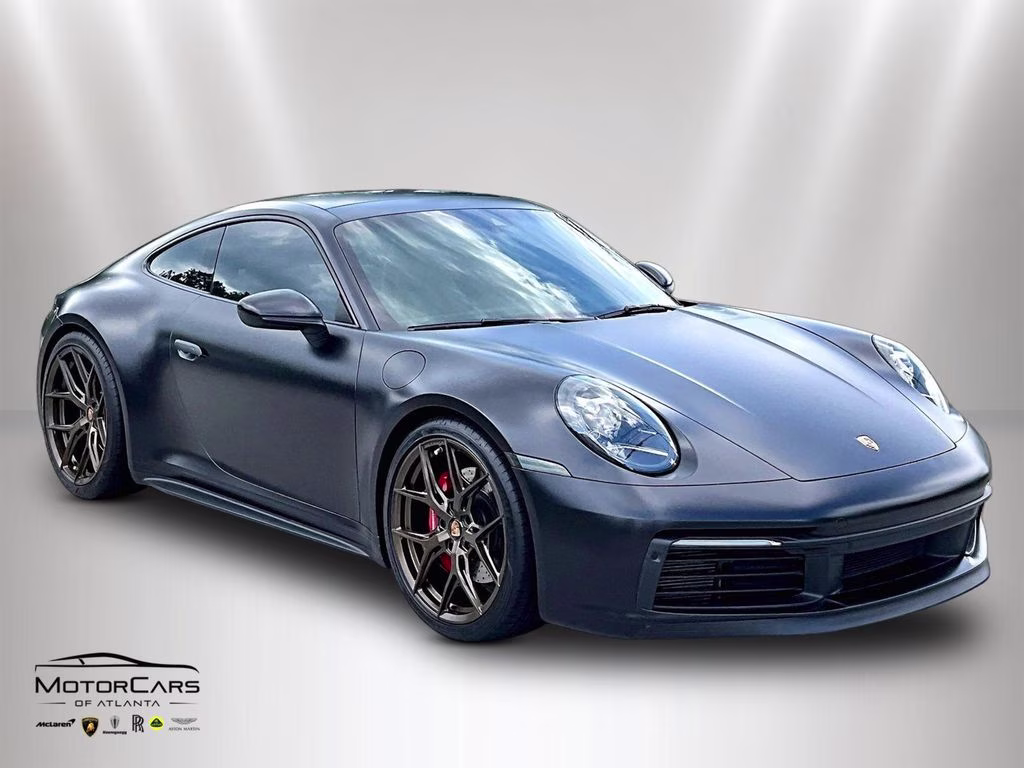 2021 GT Silver Metallic Porsche 911 Carrera S RWD Coupe
