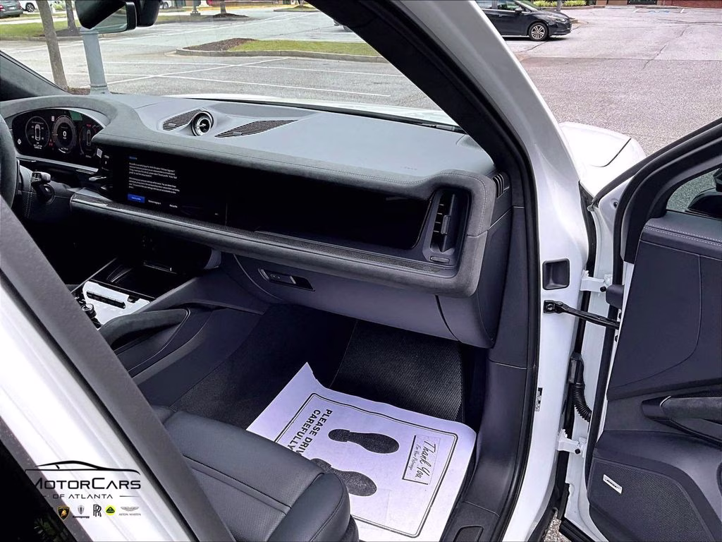 2026 White Porsche Cayenne Coupe Turbo GT 18-Way Sport Seats AWD SUV